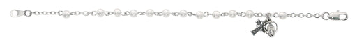 B50DM 6.5 in Pearl Irish Rosary Bracelet Boxed - McVan