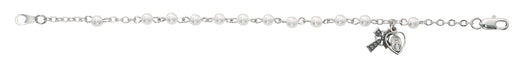 B50DM 6.5 in Pearl Irish Rosary Bracelet Boxed - McVan