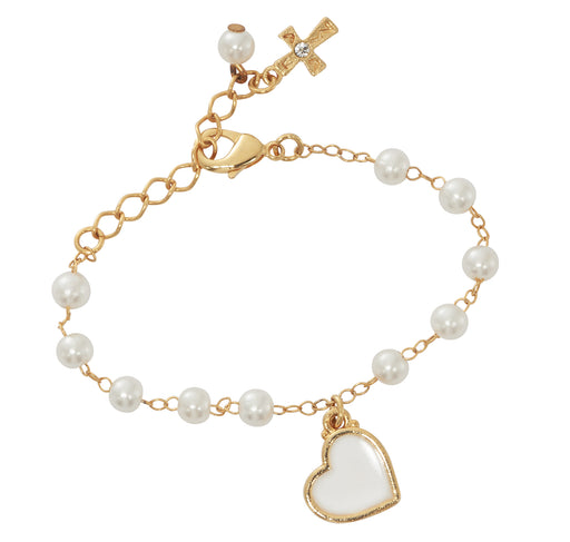 BR103 Youth White peartl Bracelet boxed boxed - McVan