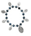 BR186 Seven Sorrows Black AB Stretch Bracelet - McVan