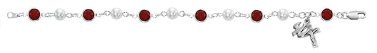 BR269D Holy Spirit Rosary Bracelet Boxed. - McVan