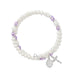 BR7AM June Amethyst Crystal and Pearl Beads, Boxed - McVan