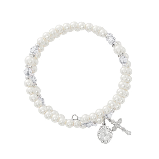 BR7CR April Crystal and Pearl Beads, Boxed - McVan