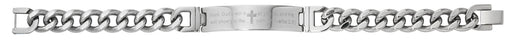 BR970 Men's Stainless Chain with Script Boxed - McVan