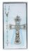 BS11 Baby Boy Crib Cross and Rosary Set Boxed - McVan