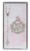 BS17 Angel Crib Medal and Pink Rosary Set Boxed - McVan