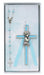BS49 Blue Crib Cross and Blue Rosary Set Boxed - McVan