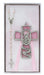 BS8 Pink Crib Cross and Pink Rosary Set Boxed - McVan