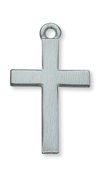 D6041 Pewter Cross pendant - McVan