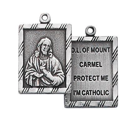 D611 Pewter Scapular Pendant - McVan