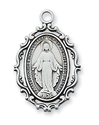 D621MI Pewter Miraculous Pendant - McVan