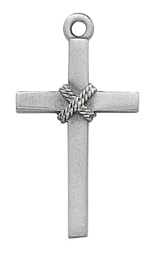 D8018 Pewter Cross pendant - McVan