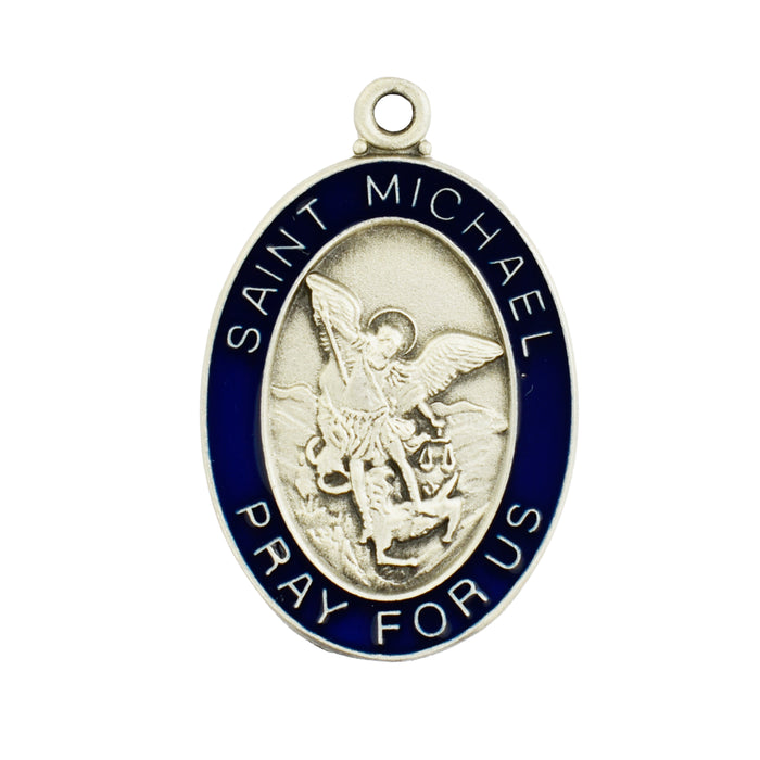 D820 Pewterwith Blue St Michael Boxed - McVan