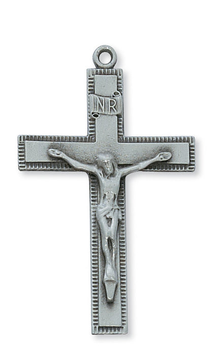 D9075 Pewter Crucifix Pendant - McVan