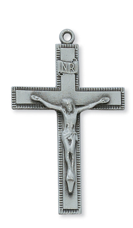 D9075 Pewter Crucifix Pendant - McVan