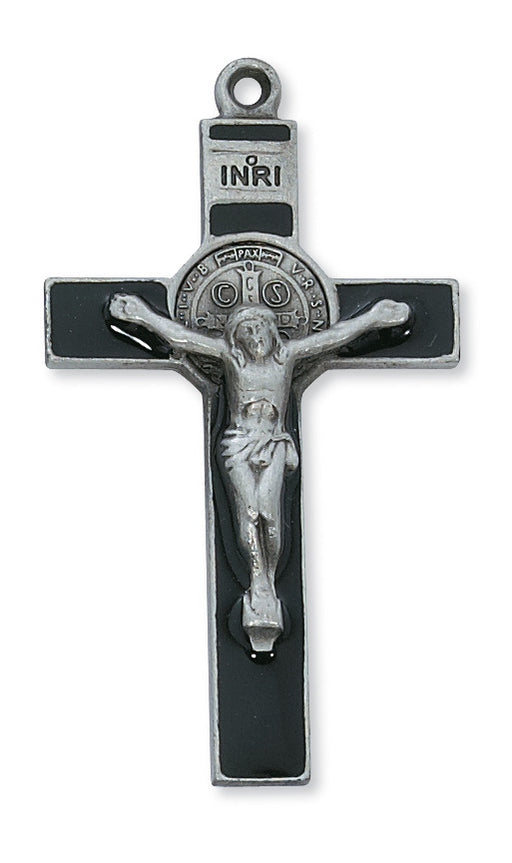 D9078 Pewter St. Benedict Crucifix - McVan