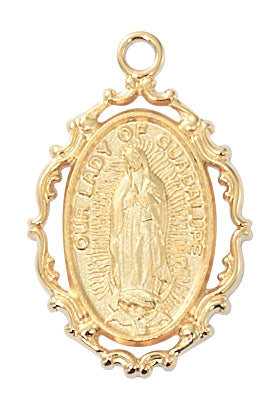H785 Gold-tone plated Pewter Miraculous Boxed - McVan