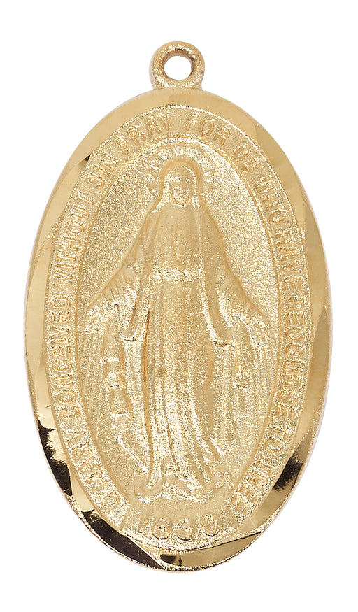 HMG1 Pewter Miraculous Pendant Boxed - McVan