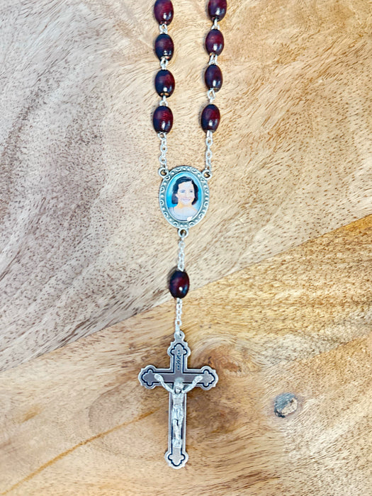 Charlene Richard - Little Cajun Saint Auto Rosary