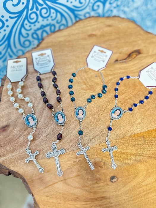 Charlene Richard - Little Cajun Saint Auto Rosary