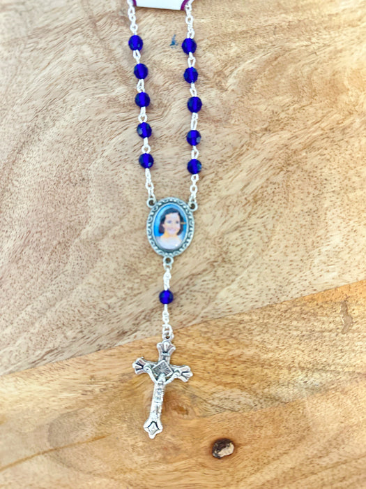 Charlene Richard - Little Cajun Saint Auto Rosary