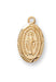 J569B Gold on Sterling Miraculous Baby Pendant Boxed - McVan
