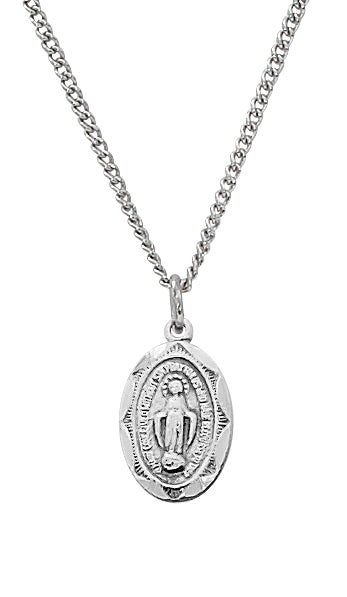 L1203MIBB Sterling Miraculous Baby Pendant Boxed - McVan