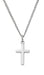 L6099B Sterling Cross on Baby Chain and Boxed - McVan