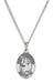 L739B Sterling St Christopher Baby Pendant Boxed - McVan