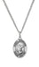 L741B Sterling St Michael Baby Pendant Boxed - McVan