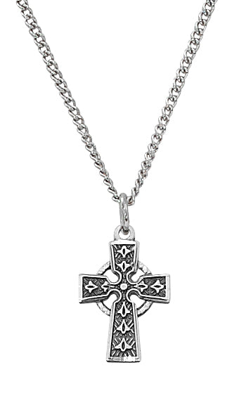 L8023B Sterling Celtic on Baby Chain Boxed - McVan