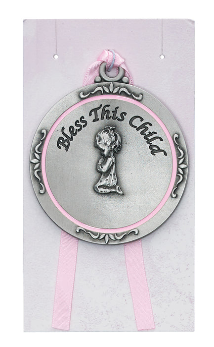 PW12-P Girl Crib Medal Carded - McVan