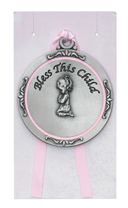 PW12-P Girl Crib Medal Carded - McVan