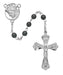 R279RF Hematite Ecce Homo Rosary Boxed - McVan