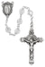 R400LF Crystal Tin Cut Rosary Boxed - McVan