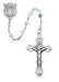 R549LF Crystal Swarovski Bead Rosary Boxed - McVan