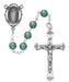 R759F Teal Our Lady of Guadalupe Rosary Boxed - McVan