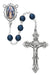 R770F Blue Our Lady of Grace Decal Rosary Boxed - McVan