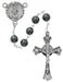R879F Hematite St Michael Rosary - McVan