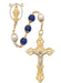 R908HF Blue Miraculous Rosary Boxed - McVan