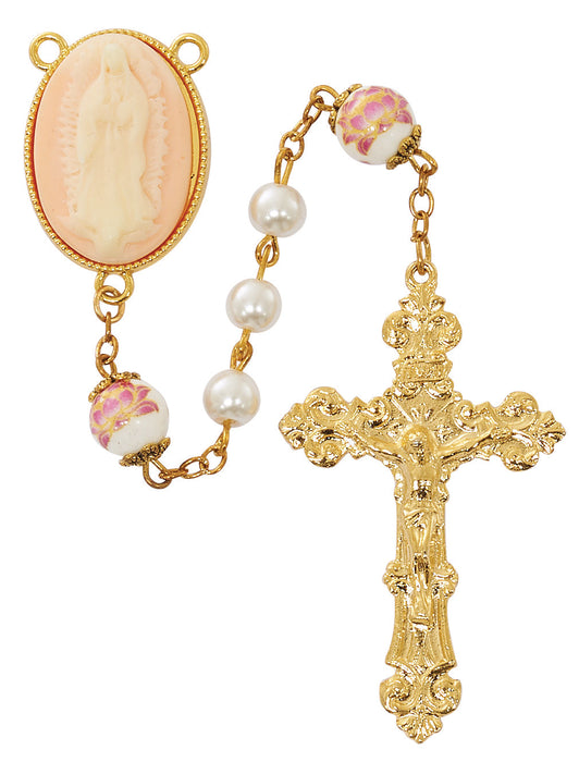 R919F Guadalupe Rosary boxed - McVan