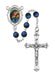 R921F Blue Our Lady of Sorrows Rosary Boxed - McVan