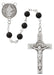 R933LF Sterling silver St benedict Rosary boxed - McVan