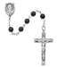 R937F Pewter Hematite Rosary Boxed - McVan