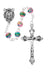 R941F PINK MULTI-COLOR ROSARY DELUXE GIFT BOX - McVan