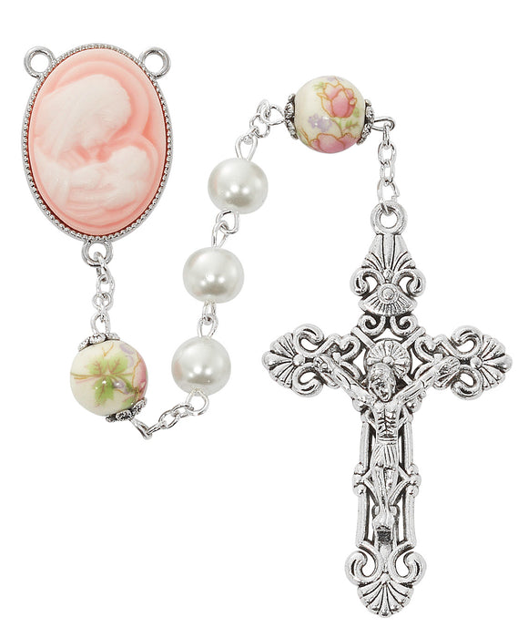 R953F Our lady of Sorrows Rosary Boxed - McVan
