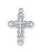 RC8002 Rhodium  Cross Pendant - McVan
