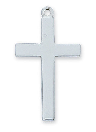 RC9106 Rhodium  Cross Pendant - McVan
