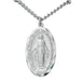 RCMG1 Rhodium Miraculous Pendant - McVan