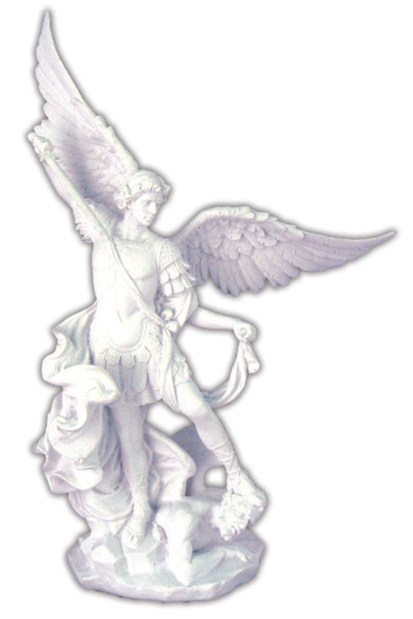 SR-74997-WNB St. Michael in White 9"